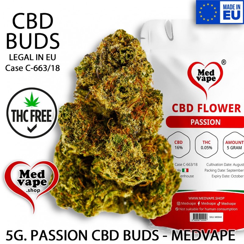 CBD BUDS PASSION 5G. FLOWERS - MEDVAPE THC WEED LEGAL MARIJUANA CANNABIS CBD BUDS PASSION 5G. FLOWERS - MEDVAPE THC WEED LEGAL MARIJUANA CANNABIS